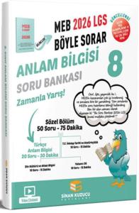 8. Sınıf LGS Anlam Bilgisi MEB Böyle Sorar Soru Bankası