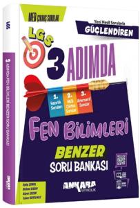 8. Sınıf LGS Fen Bilimleri Güçlendiren 3 Adımda Benzer Soru Bankası