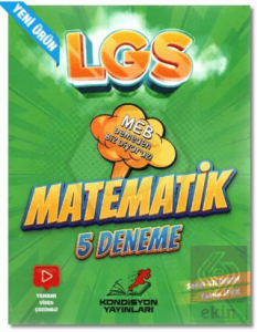 8. Sınıf LGS Matematik 5li Deneme Sınavı