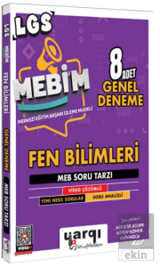 8. Sınıf LGS MEBİM Fen Bilimleri 8 Adet Genel Deneme