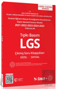 8. Sınıf LGS Tıpkı Basım Son 5 Yıl Çıkmış Soru Kitapçıkları