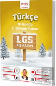8. Sınıf LGS Türkçe 10 Günde 1. Dönem Tekrar Kış Kampı