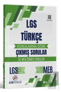 8. Sınıf LGS Türkçe Konularına Göre Çıkmış Sorular