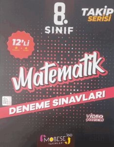 8. Sınıf Matematik 12li Deneme Sınavları Takip Serisi