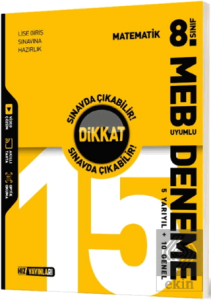 8. Sınıf Matematik 15 Deneme