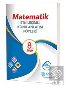 8. Sınıf Matematik Etkileşimli Konu Anlatım Föyler