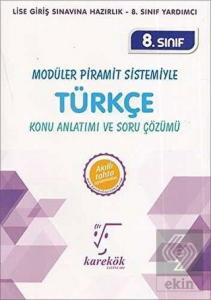 8. Sınıf Modüler Piramit Sistemiyle Türkçe Konu An