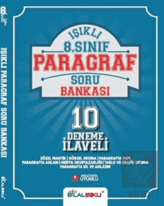 8. Sınıf Paragraf Işıklı Soru Bankası 10 Deneme İlaveli