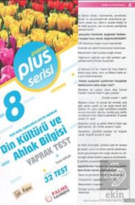 8. Sınıf Plus Serisi Din Kültürü ve Ahlak Bilgisi