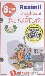 8. Sınıf Resimli İngilizce Dil Kartları