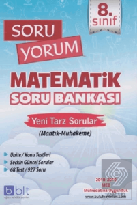 8. Sınıf Soru Yorum Matematik Soru Bankası