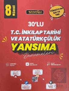 8. Sınıf T.C. İnkılap Tarihi ve Atatürkçülük 30lu Yansıma Denemeleri