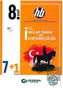 8. Sınıf T.C. İnkılap Tarihi ve Atatürkçülük 7+1