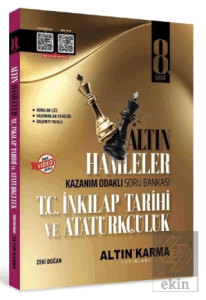 8. Sınıf T.C. İnkılap Tarihi ve Atatürkçülük Altın Hamleler Kazanım Odaklı Soru Bankası