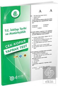 8. Sınıf T.C. İnkılap Tarihi ve Atatürkçülük Çek-K