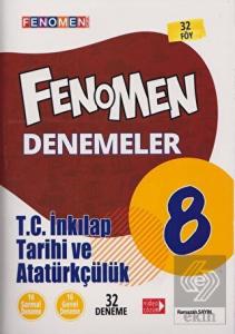 Fenomen Okul Yayınları 8. Sınıf T.C. İnkılap Tarihi ve Atatürkçülük Fenomen Denemeler