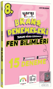 8. Sınıf Tamamı Video Çözümlü Fen Bilimleri 15 Branş Denemeleri