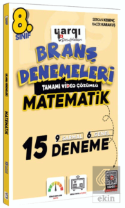 8. Sınıf Tamamı Video Çözümlü Matematik 15 Branş Denemeleri