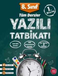 8. Sınıf Yazılı Tatbikatı 1. Dönem Tüm Dersler