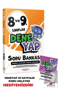 8 ve 9. Sınıflar Dene Yap Soru Bankası
