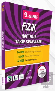 9. Sınıf Fizik Haftalık Takip Sınavları