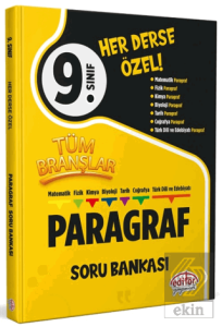 9. Sınıf Tüm Branşlar Paragraf Soru Bankası