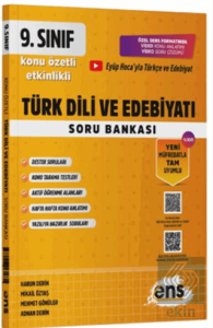 9. Sınıf Türk Dili ve Edebiyatı Etkinlikli Soru Bankası