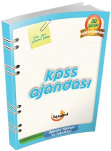 2018 KPSS Ajandası Eğitim Bilimleri Öğretim Yöntem