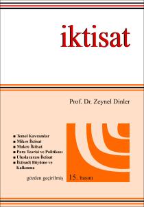 İktisat Zeynel Dinler 15.Baskı