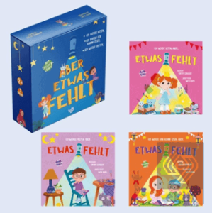 Aber Etwas Fehlt - Almanca Bir Şey Eksik Seti (3 Fenerli Kitap)