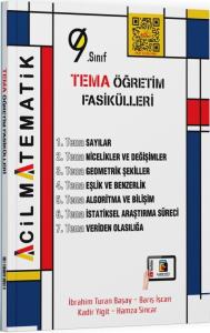 Acil Yayınları 9. Sınıf Acil Matematik Tema Öğretim Fasikülleri