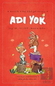 Adı Yok Gençlik Kitap Edebiyat Dergisi Sayı: 88 - 