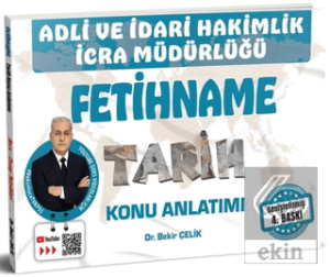 Adli İdari Hakimlik İcra Müdürlüğü Fetihname Tarih Konu Anlatımı