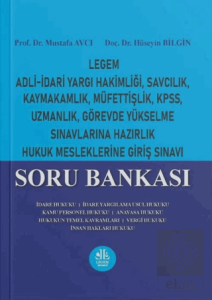 Adli - İdari Yargı Hakimliği, Savcılık, Kaymakamlık, Müfettişlik, KPSS, Uzmanlık, Görevde Yükselme Sınavlarına Hazırlık Hukuk Mesleklerine Giriş Sınavı