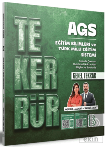 AGS Tekerrür KPSS Eğitim Bilimleri ve Türk Milli Eğitim Sistemi Genel Tekrar