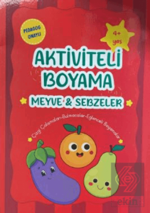 Aktiviteli Boyama Meyve & Sebzeler