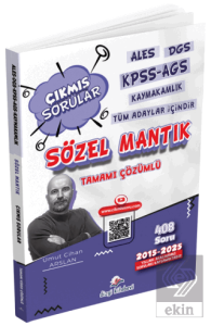 ALES DGS KPSS AGS Kaymakamlık Tüm Adaylar İçin Sözel Mantık Tamamı Video Çözümlü Çıkmış Sorular