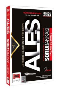 ALES Vip Sayısal-Sözel Yetenek Tamamı Çözümlü Soru Bankası