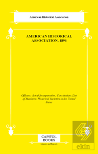 American Historical Association, 1896