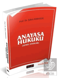 Anayasa Hukuku Genel Esaslar