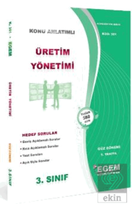 Aöf 3. Sınıf Üretim Yönetimi Güz Dönemi Konu Anlatımlı Soru Bankası Kod: 361