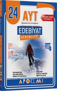 Apotemi Yayınları AYT Edebiyat 24 Çözümlü Deneme