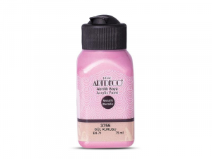 Artdeco Metalik Akrilik Boya 75ml Gül Kurusu 3755