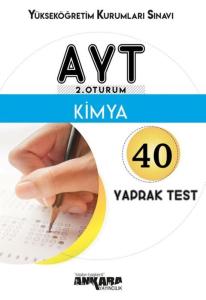 AYT Kimya 40 Yaprak Test