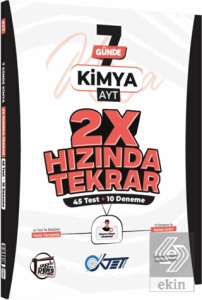 AYT Kimya Ders Platosu 7 Günde 2X Hızında Tekrar Deneme
