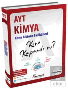 AYT Kimya Konu Bitirme Fasikülleri