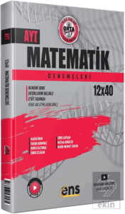 AYT Matematik 12 x 40 Denemeleri