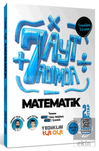 AYT Yedi Adımda Temelden Zirveye Matematik Tamamı Video Konu Anlatımlı ve Tamamı Video Çözümlü Soru Bankası 2. Kitap