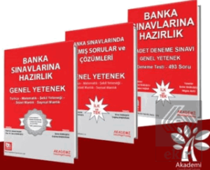 Banka Sınavlarına Hazırlık Seti 1 (3 Kitap Takım)