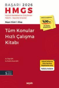 BAŞARI – HMGS Tüm Konular Hızlı Çalışma Kitabı (Başarı Dizisi 1. Kitap)